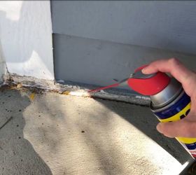 Spray WD-40 right outside your door for a crazy hack we can't wait to try