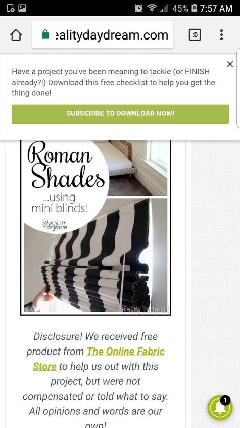 can i use cordless mini blinds for roman shades