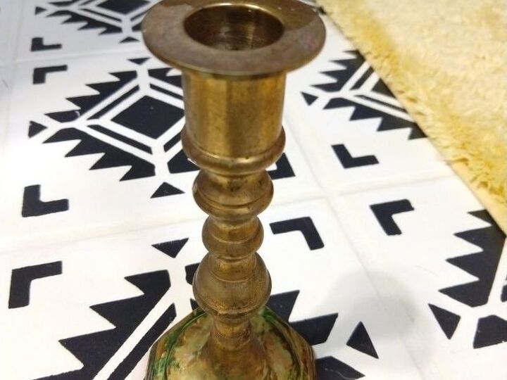 q how do i clean wax from candle holder