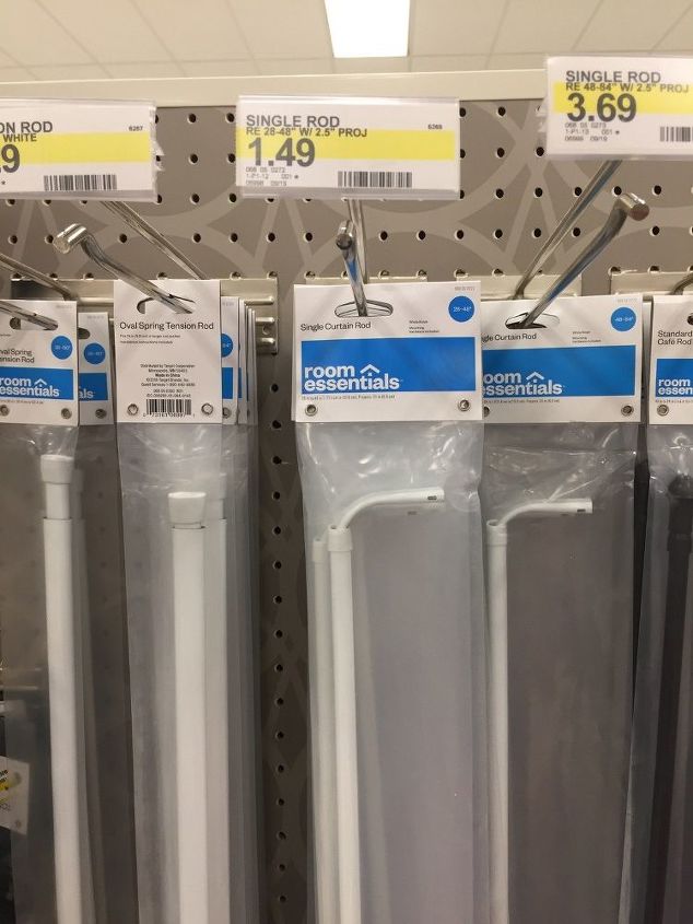 small closet organization ideas with curtain rods