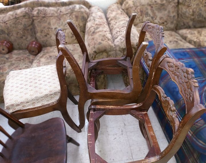 worn torn to fresh cozy chairs
