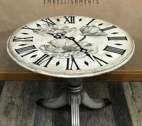 poppy clock table