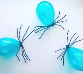 halloween balloon spiders