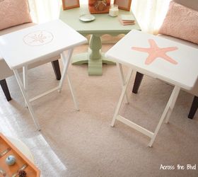 tv tray table makeover
