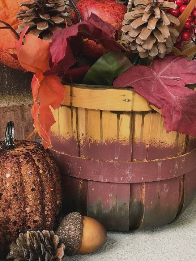 learn how to make this fun and festive fall decor centerpiece