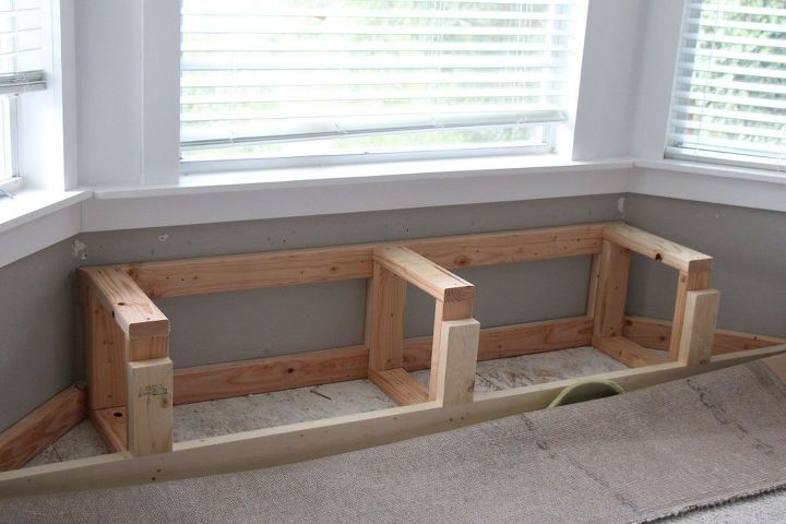 How To Build A Diy Window Bench With Storage Hometalk