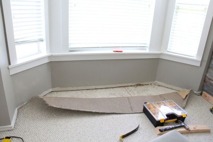 How To Build A Diy Window Bench With Storage Hometalk