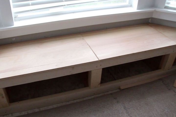 DIY Bedroom Window Seat Built In | Hometalk