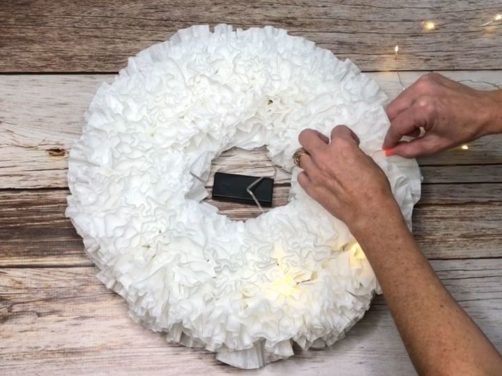 coffee filters to holiday decor