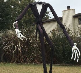 PVC Pipe Yard Halloween DIY Monster Hometalk