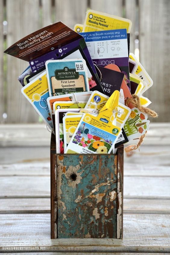 organize your garden plant tags for easy reference and fall planting