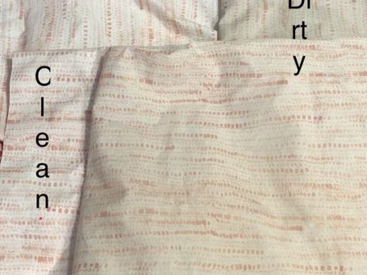 q someone have idea how can we wash dirty bed sheet and pillows as clean