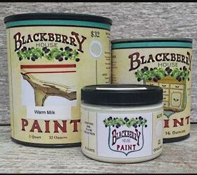 Blackberry House Paints: Warm Milk, Dirt, Gravel Roads, Cotton Fields Colors, The Finish
