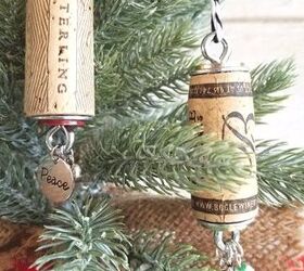 easy wine cork ornaments