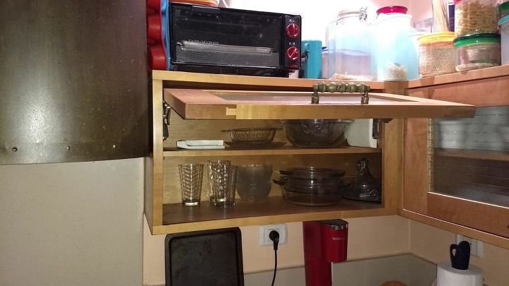 q kitchen cabinet locked in open position how to fix
