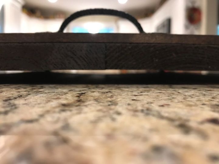 q how to repair warped wooden stovetop cover