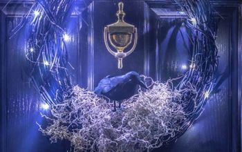 Crow's Nest Halloween Wreath