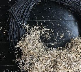 crow s nest halloween wreath