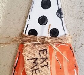 easy halloween craft candy corn inspired
