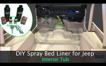  Forro de cama DIY para o piso interior do Jeep
