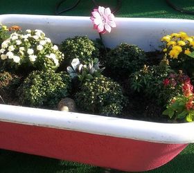q ow to keep my pink cast iron tub wintertime plant pretty in memphistn