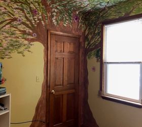 New Enchanted Forest Bedroom For Olivia Part 1 Hometalk