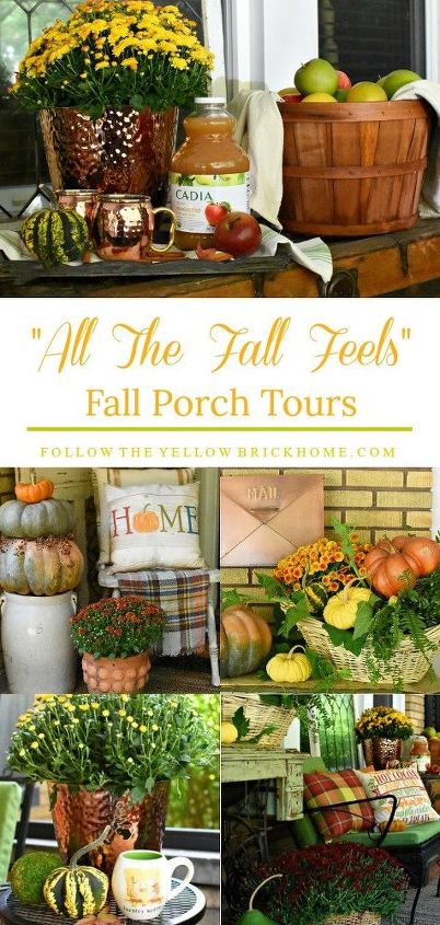 how to create all the fall feels on your porch or patio