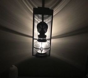 diy lighted wall sconce