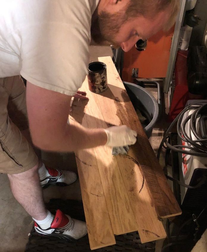 como fazer um cabide de madeira rstico diy