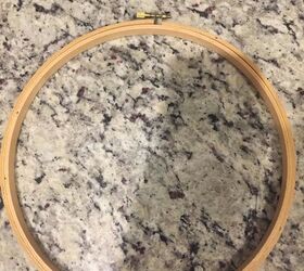 inexpensive halloween project to do with the little ones, One 10 inch wood embroidery hoop