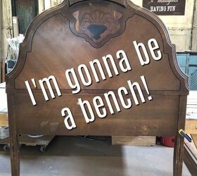 how to make a headboard bench in 1 day