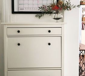 hemnes shoe cabinet not attached to wall