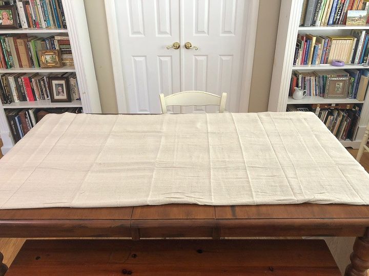 como fazer um corredor de mesa com uma toalha de mesa