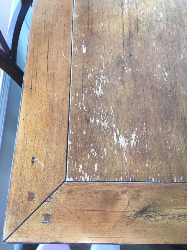 How do I repair thin veneer table top? | Hometalk