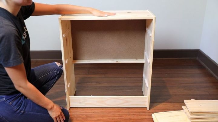 ikea rast dresser turned apothecary chest