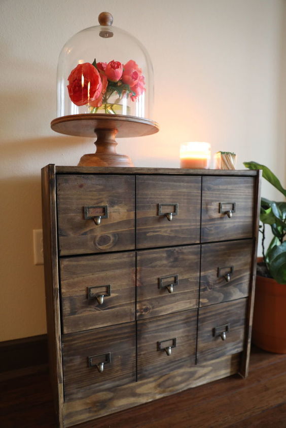 ikea rast dresser turned apothecary chest