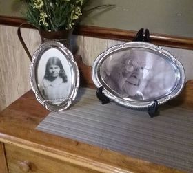 from serving platter to picture frame