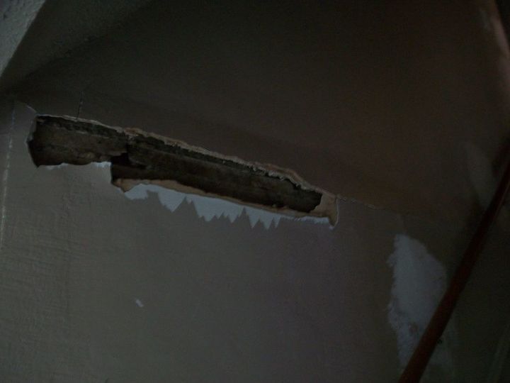 how can we fix two plaster walls that are crumbling