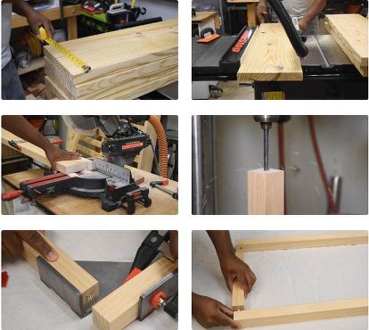 how to build a diy rustic bookshelf and storage hometalk