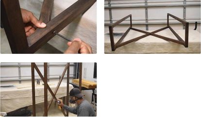 how to build a diy rustic bookshelf and storage hometalk