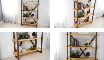how to build a diy rustic bookshelf and storage hometalk