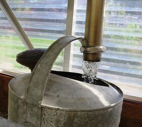 an easy and water saving diy potting bench sink
