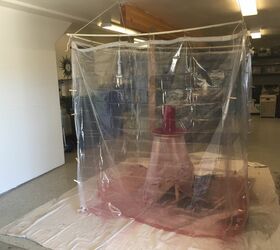 Cómo hacer una cabina de pintura en spray portátil DIY