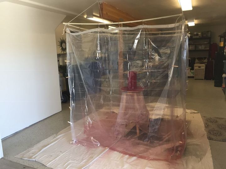 portable spray paint booth
