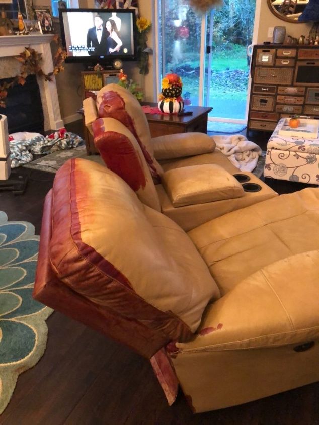 redo that old leather couch