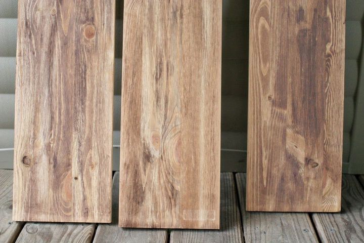 como falsificar prateleiras de madeira recuperada com madeira nova