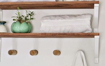 How to Fake Reclaimed Wood Shelves With New Wood
