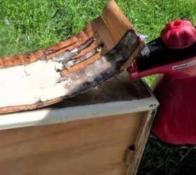 how to remove wood veneer easier