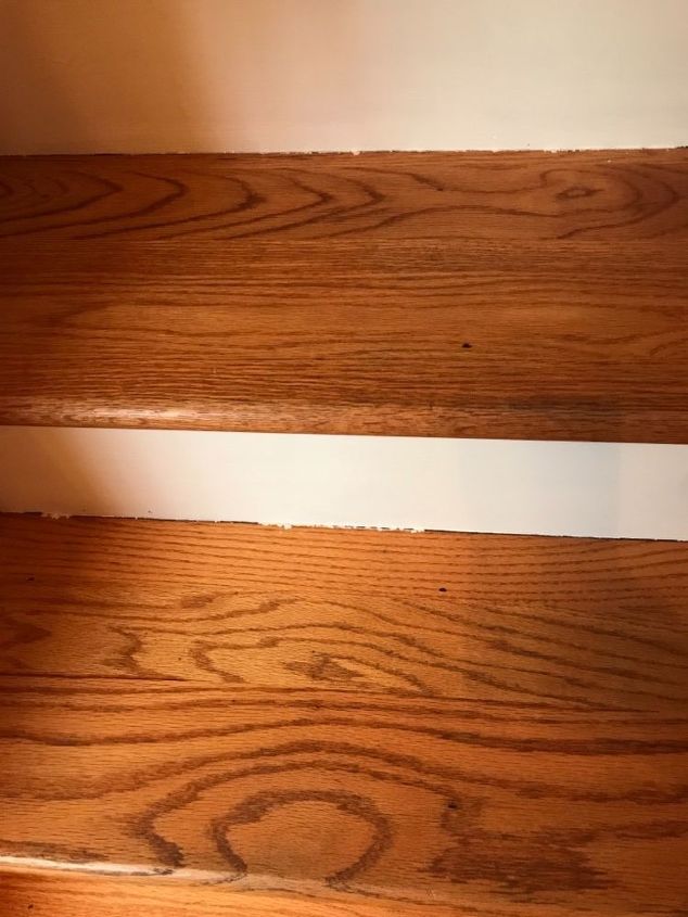 is it okay to caulk stairway treads and risers with the trim