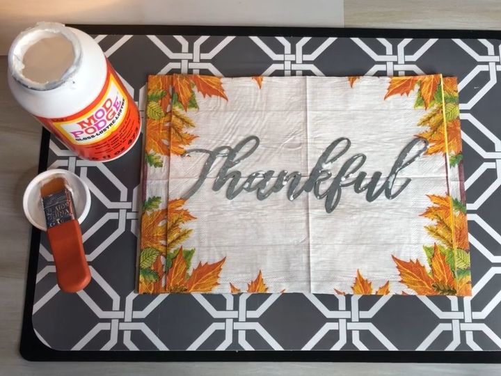 dry erase thankful board